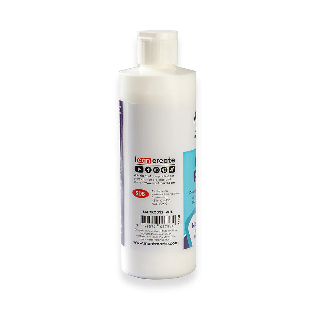 Mont Marte | Deco Pudge Signature Craft Varnish | 236ml | Matte