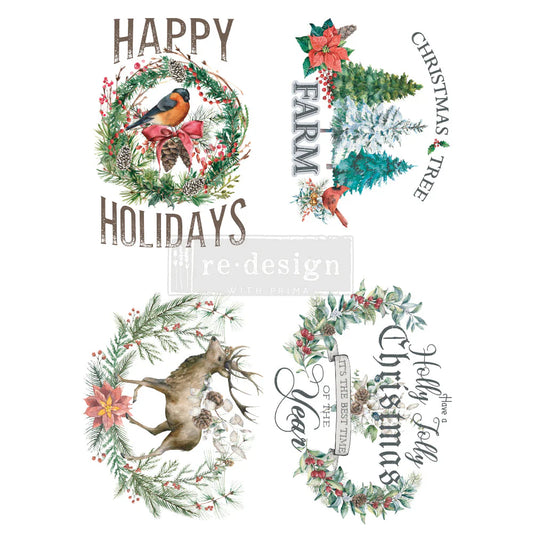 Redesign | Transfer | Holly Jolly Christmas| LIQUIDATION SALE