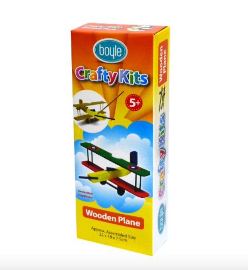 Boyle | Wood Build & Paint Kit - Plane