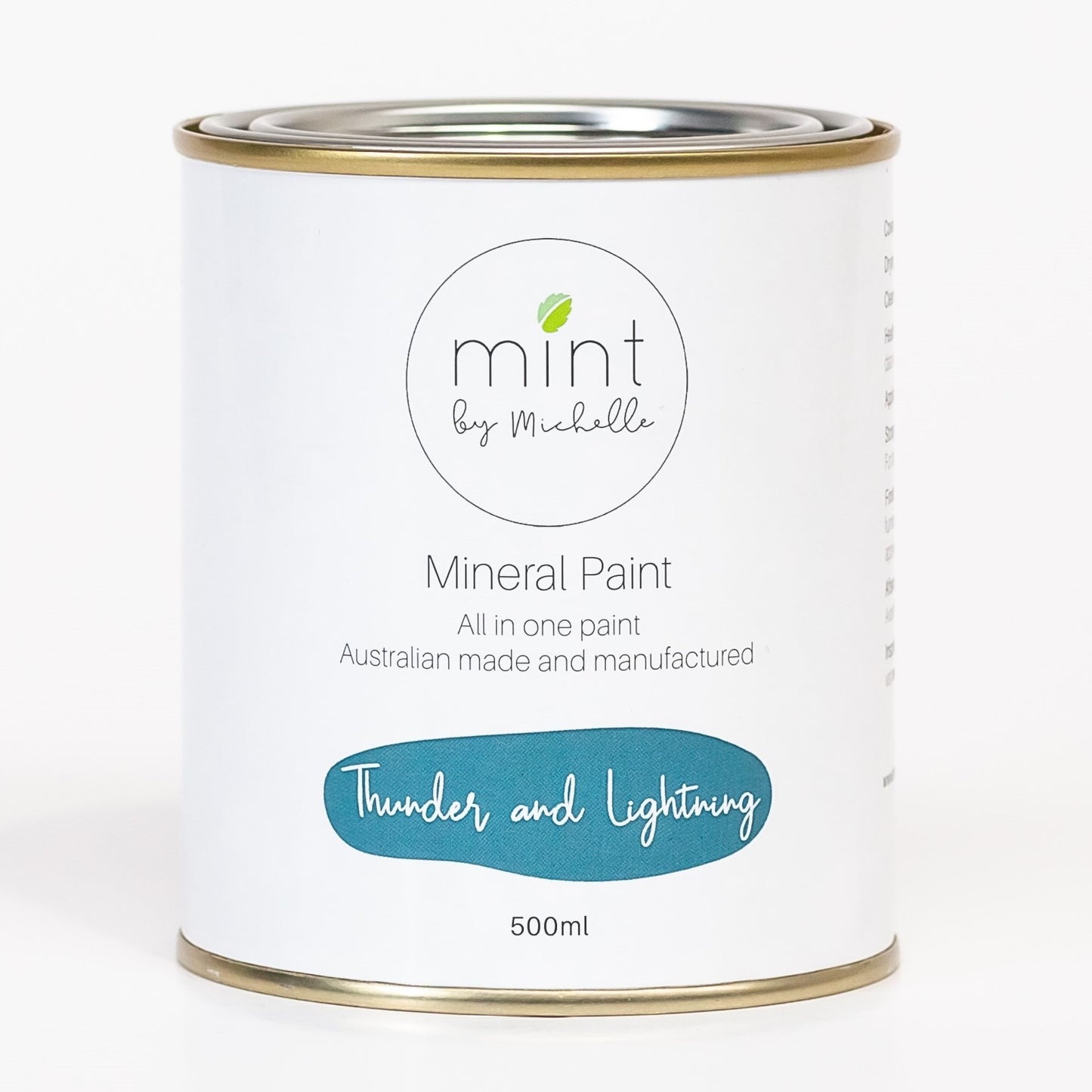 Mint Mineral Paint  | Thunder and Lightning