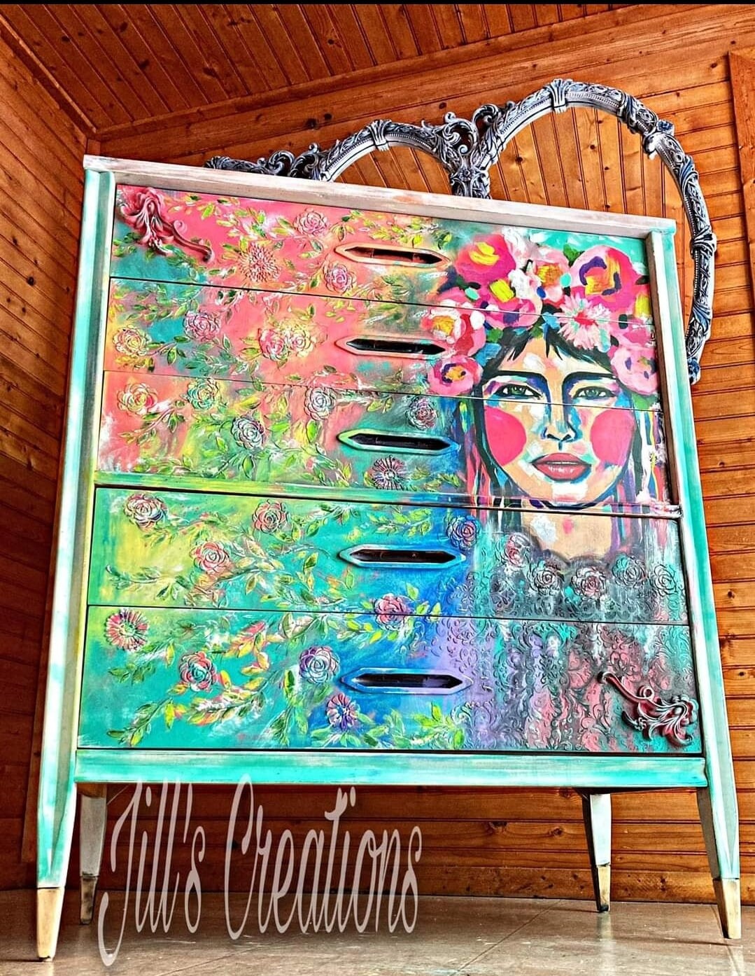 Mint Decoupage Paper | Colour Me Bright