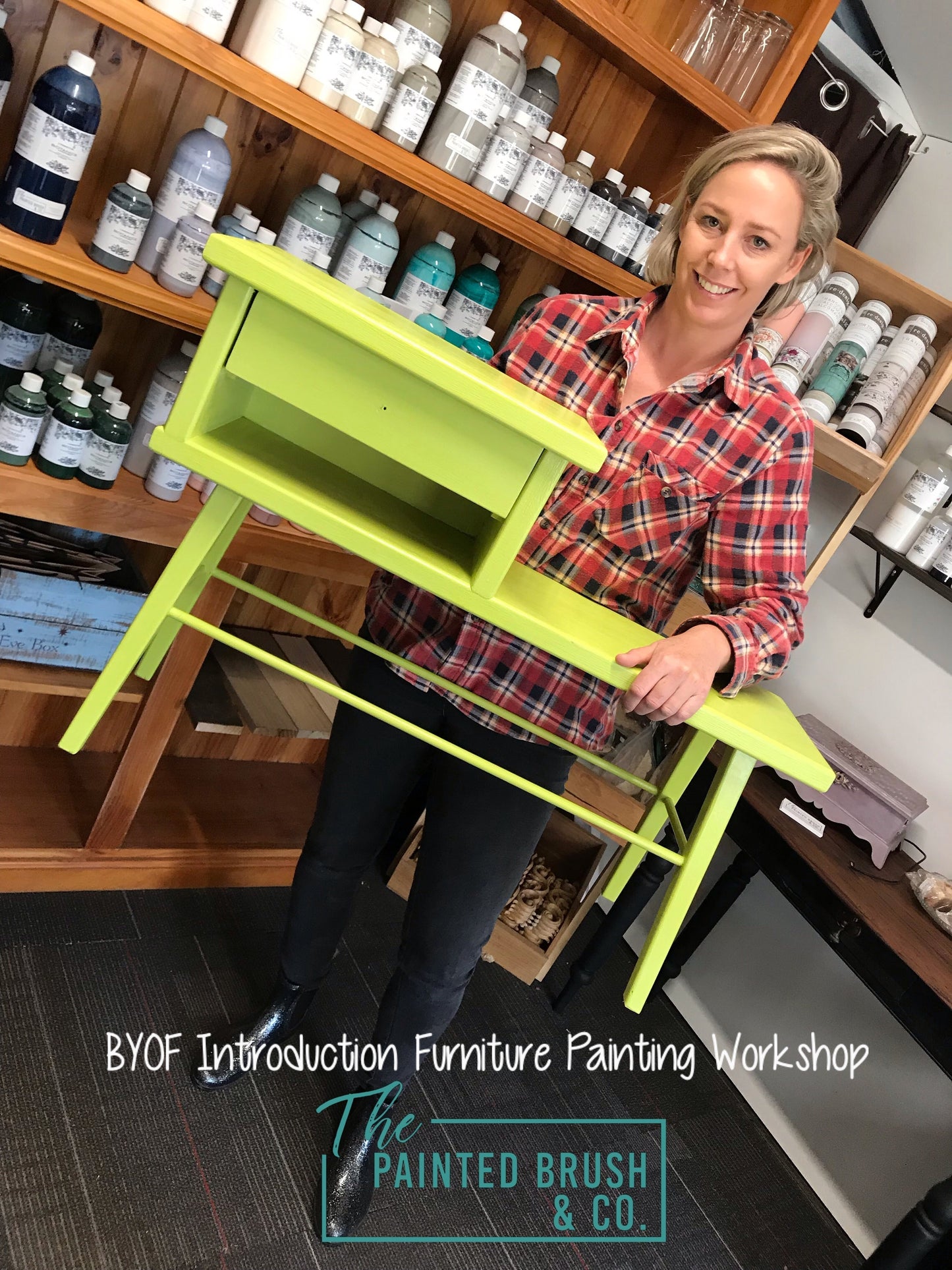 BYOF Introduction to Furniture Painting Workshop | Saturday April 5th 10am-2pm