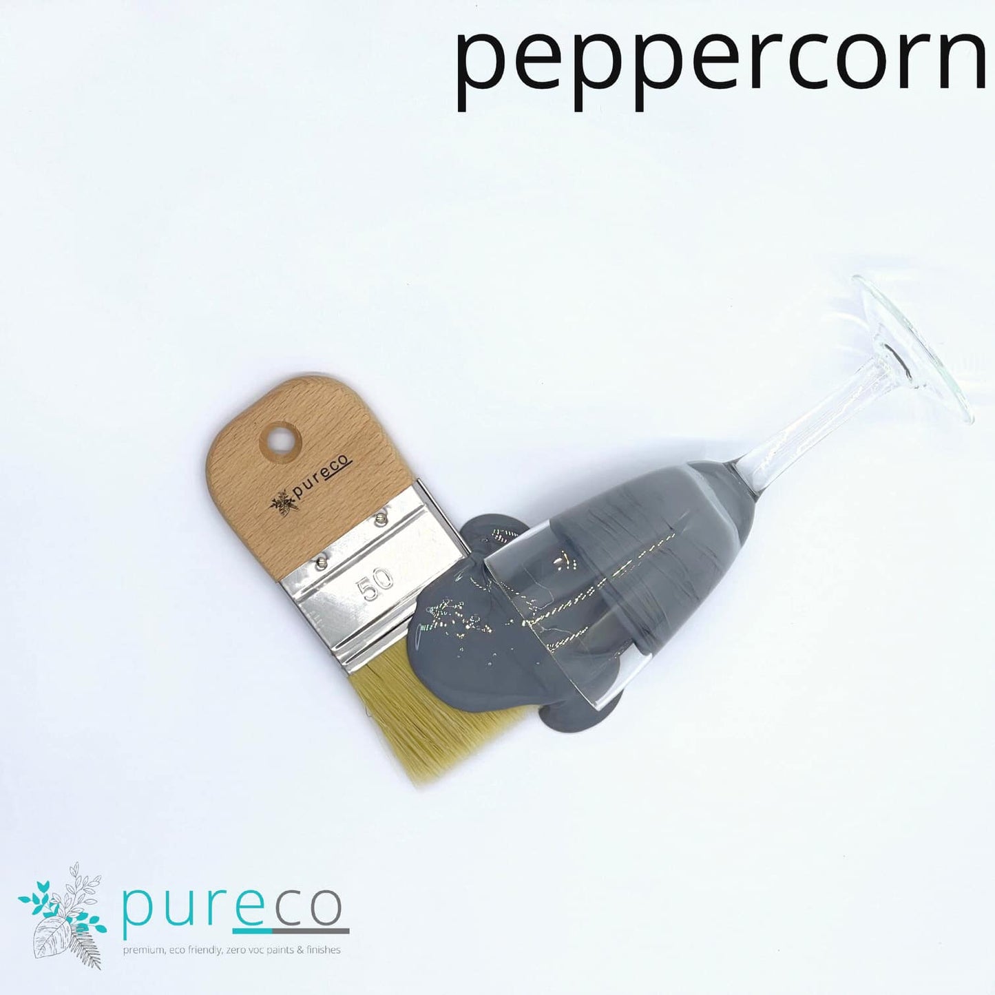 Pureco Silk Finish  - Peppercorn