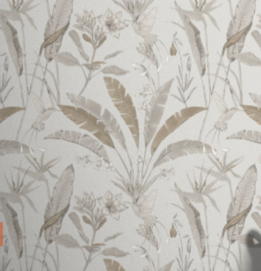 Wallpaper - floral Jungle - 1m