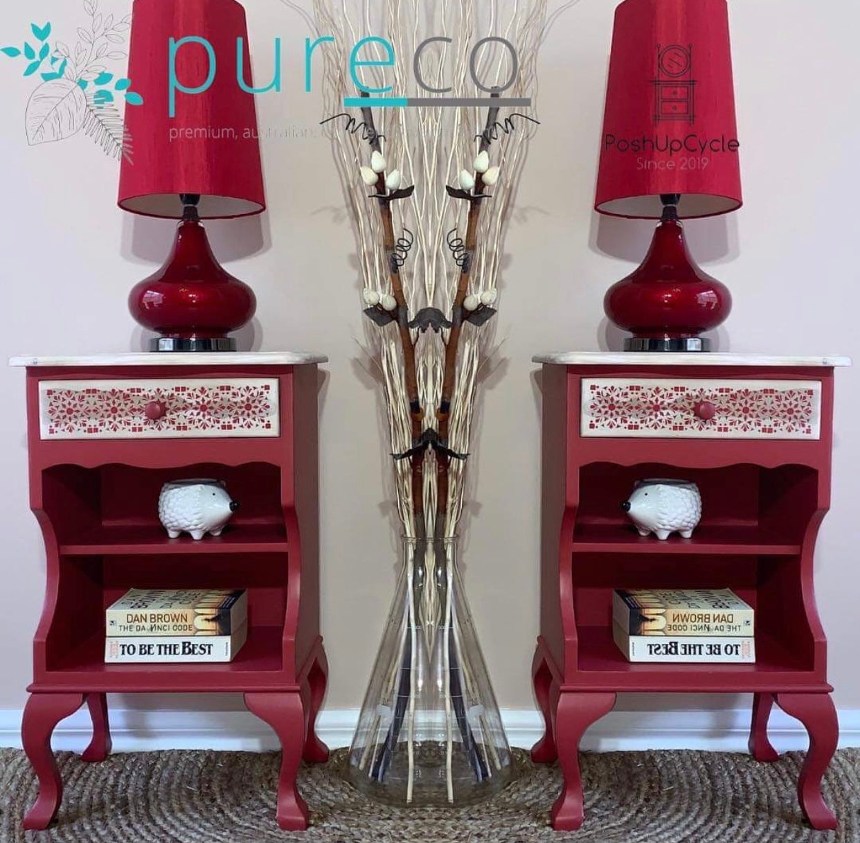 Pureco Chalk Finish  - Cranberry