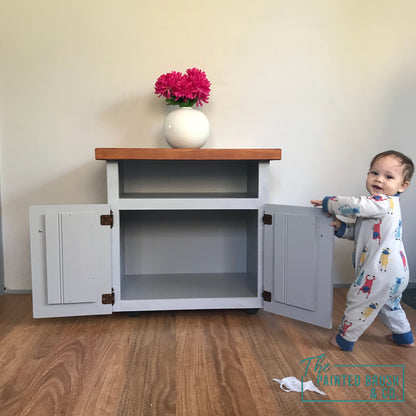 Teak TV Unit