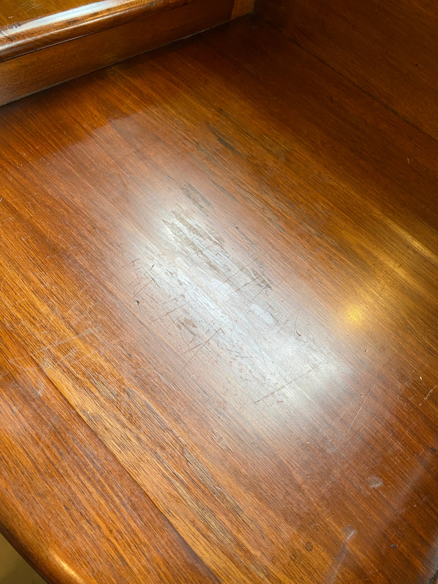 Solid Oak Queen Anne Sideboard