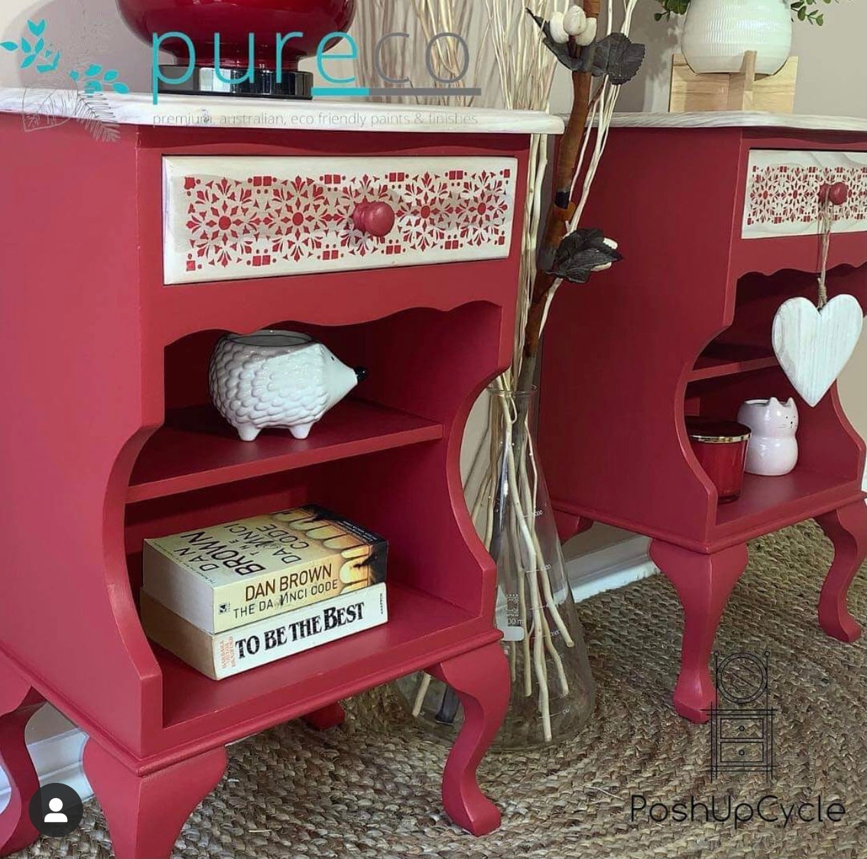 Pureco Chalk Finish  - Cranberry