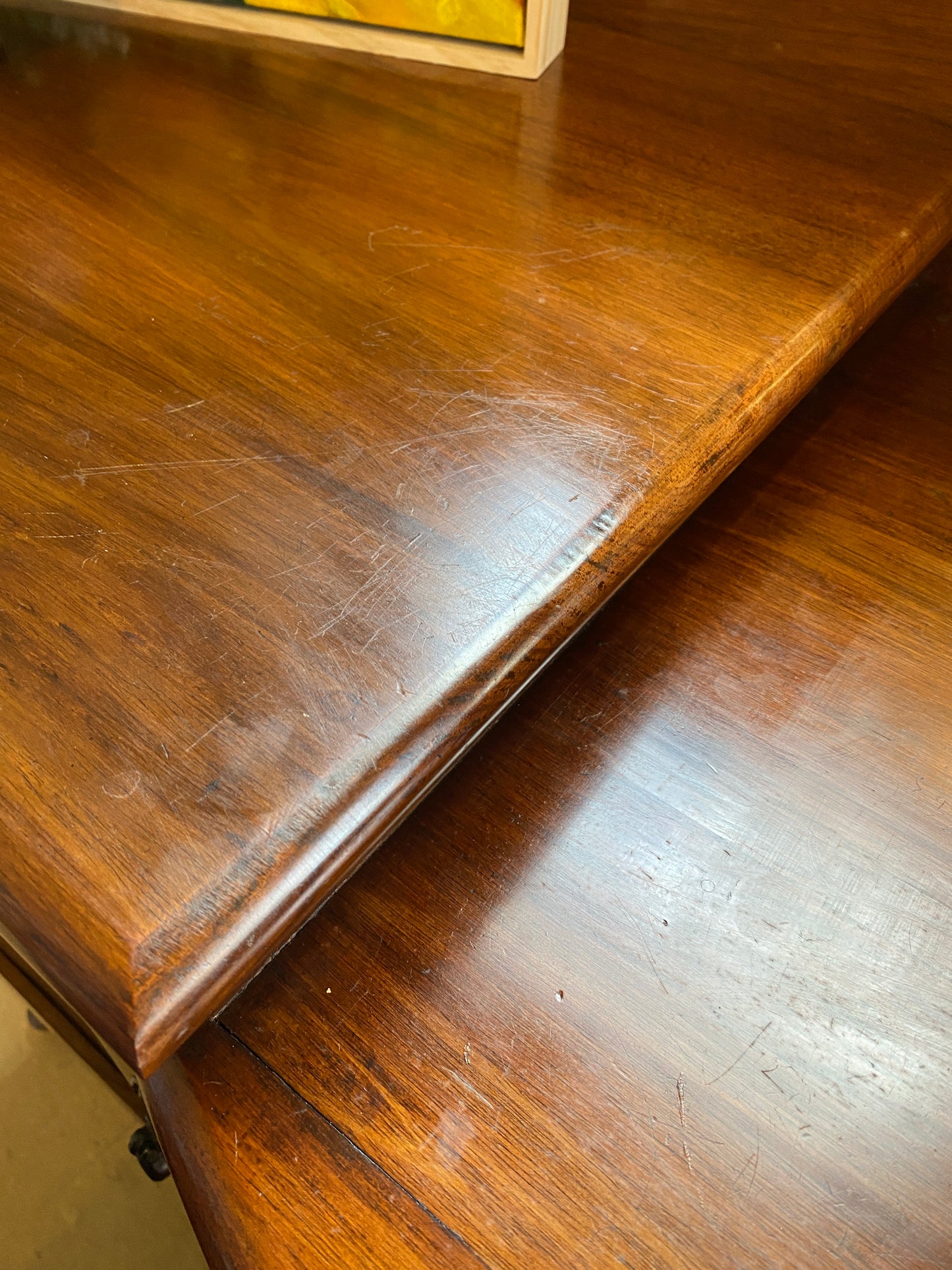 Solid Oak Queen Anne Sideboard