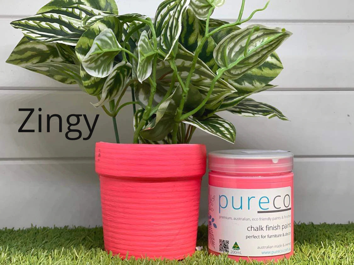 Pureco NEON Chalk Finish  - Zingy