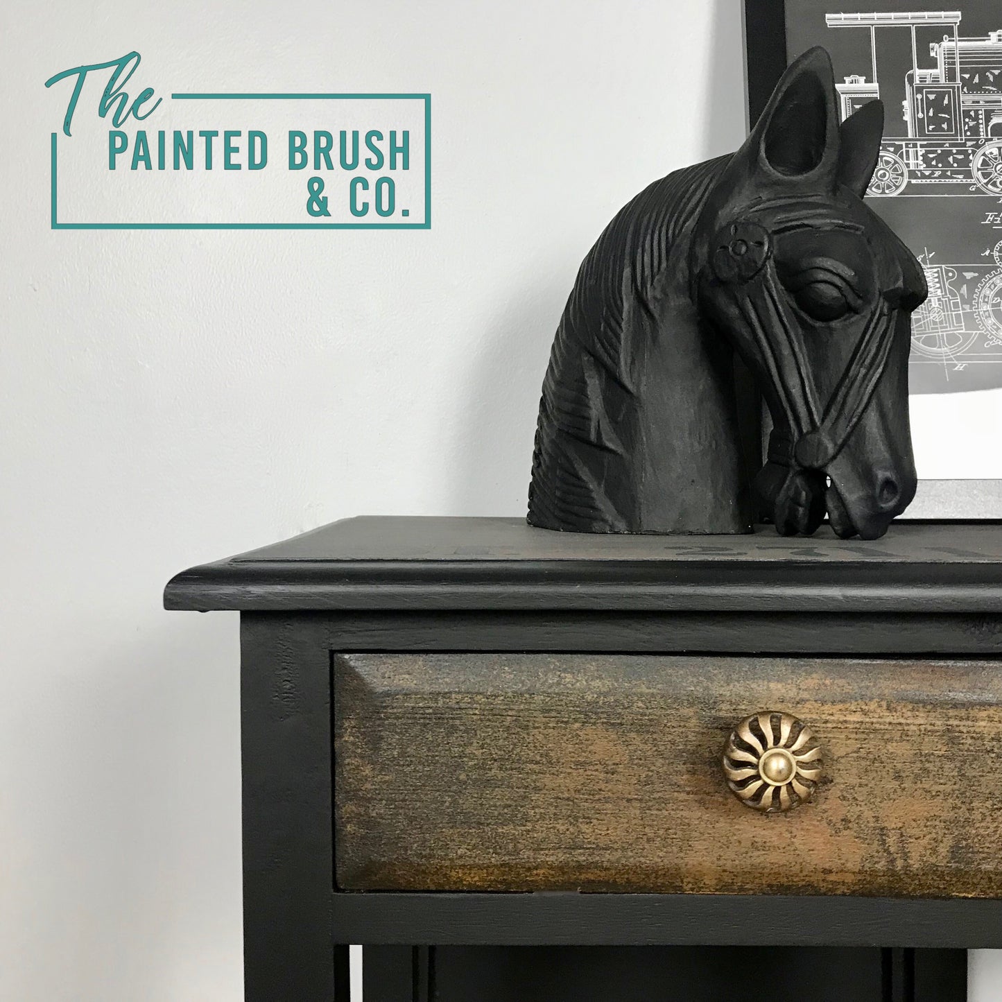 Rusty Industrial Bedside Tables (Pair)