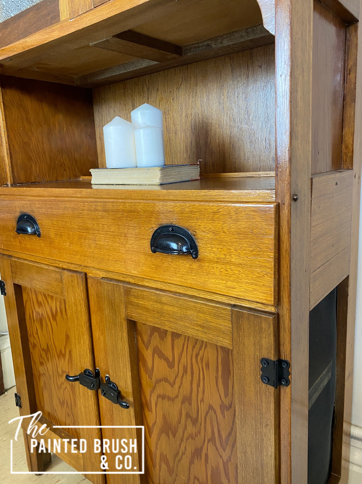 Vintage Pine Kitchen Dresser