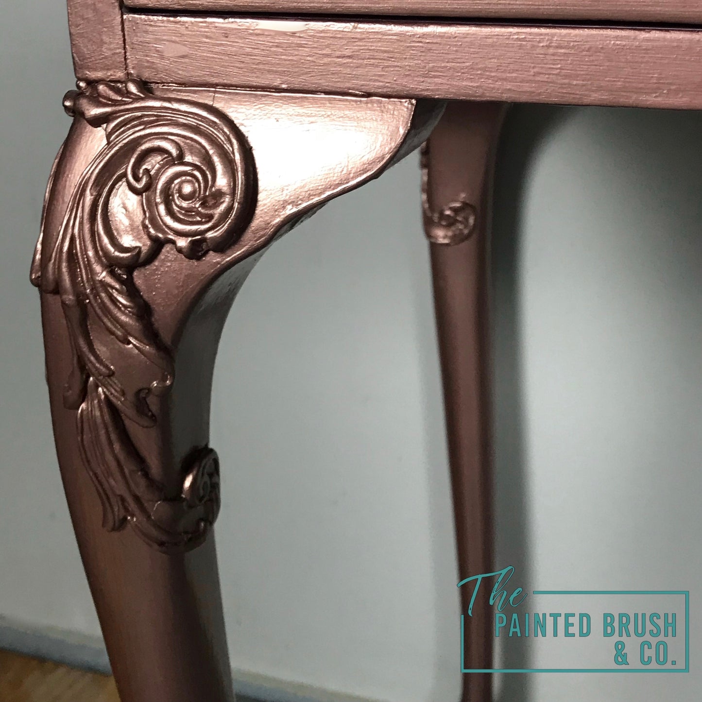 Rose Gold Dressing Table