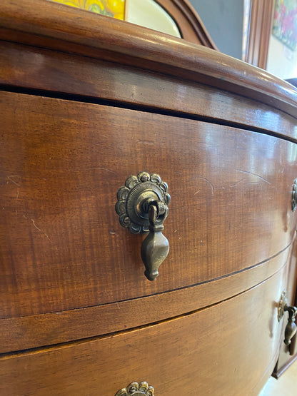 Solid Oak Queen Anne Sideboard
