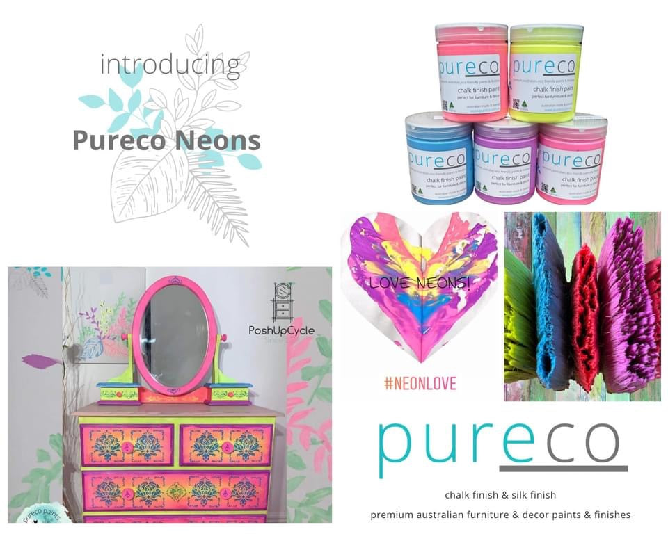 Pureco NEON Chalk Finish  - Zingy