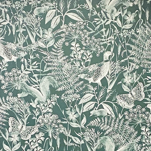Wallpaper - Woodland greens - 1m